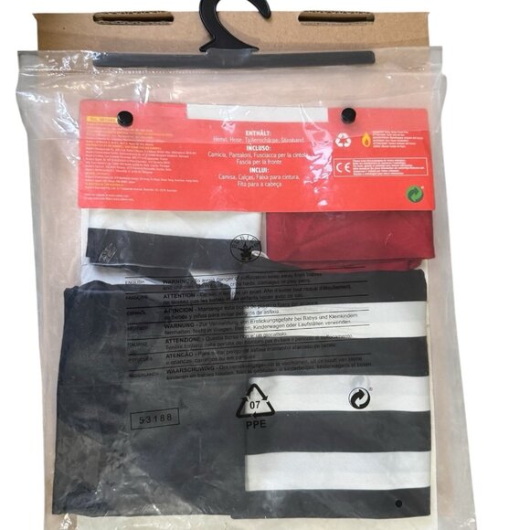 Buccaneer Pirate King Child Costume Medium Halloween Outfit USA Made NWT - Picture 11 of 11